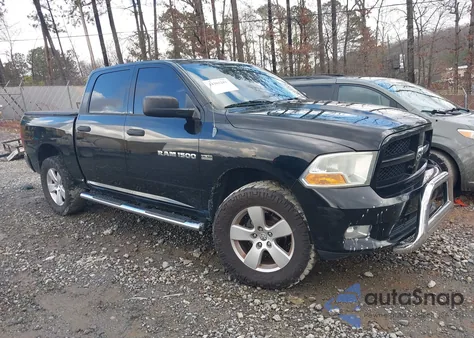 2012 Ram 1500 St from USA, damaged, VIN 1C6RD7KT1CS213907